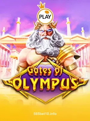 Imagem do jogo Gates of Olympus no 585bet
